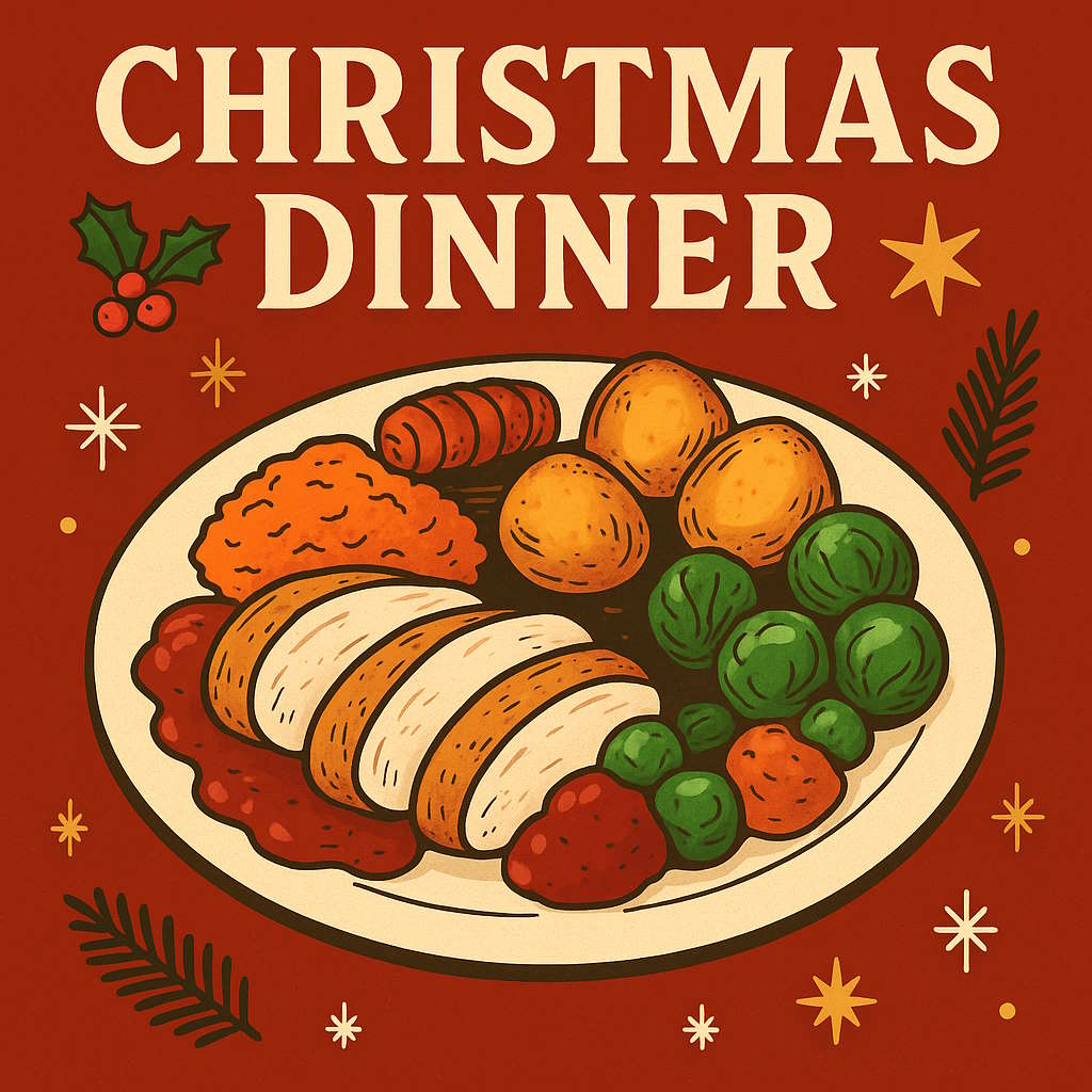 Poppies Christmas Dinner – Delivered Fresh on 23rd December